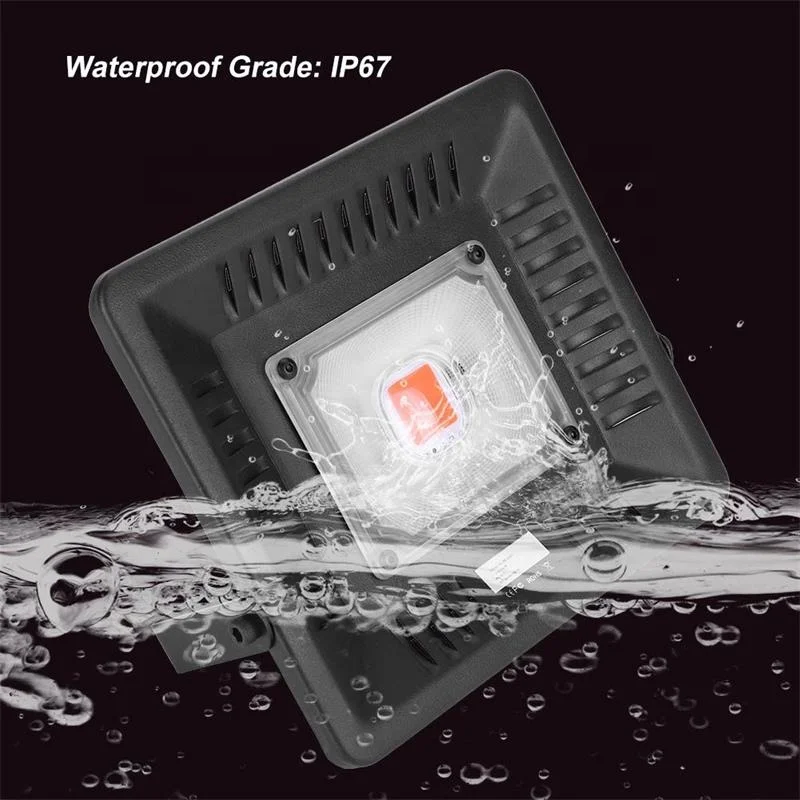 QFS-520 Back commercial hydroponics flower solar grow light  50W 100W 150W Full Spectrum indoor cob led grow lights waterproof