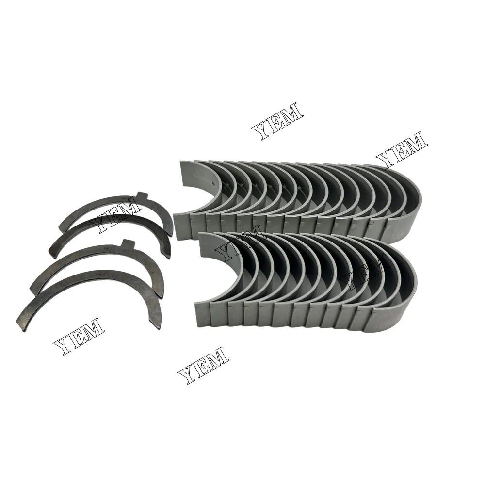 QSB6.7 Main Bearing And Connecting Rod Bearin Kit & Thrust Washer Set For Cummins Engines For Cummins Engine Bearing Set