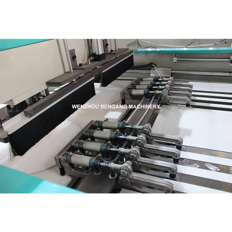 BG470*2 Biodegradable Bag Sealing Machine Type and Plastic LDPE HDPE  Material T-shirt shopping plastic bag making machine price