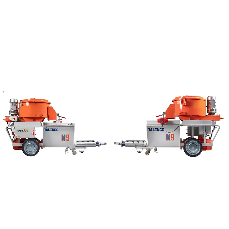 M9 small concrete pump machine/cement spray plaster machine/cement mortar plastering machine