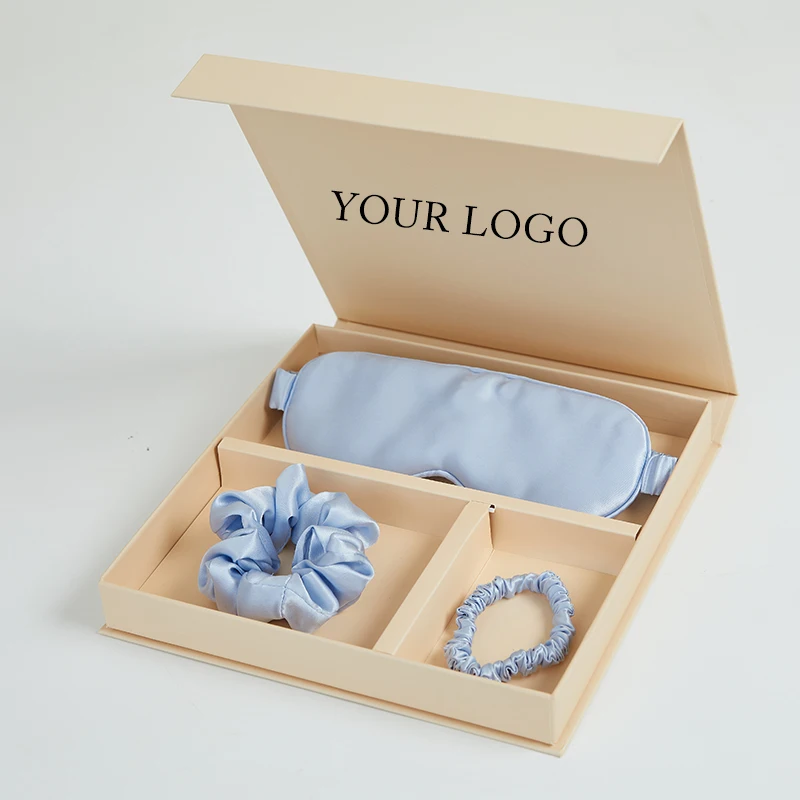 High quality  Durable Customized Design Size 100%silk hair scrunchies Elastic Hair Bands For Women