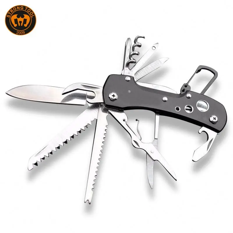 Factory Direct Sales China Factory Price Multi Purpose Knife Tin Box With Pocket Knife