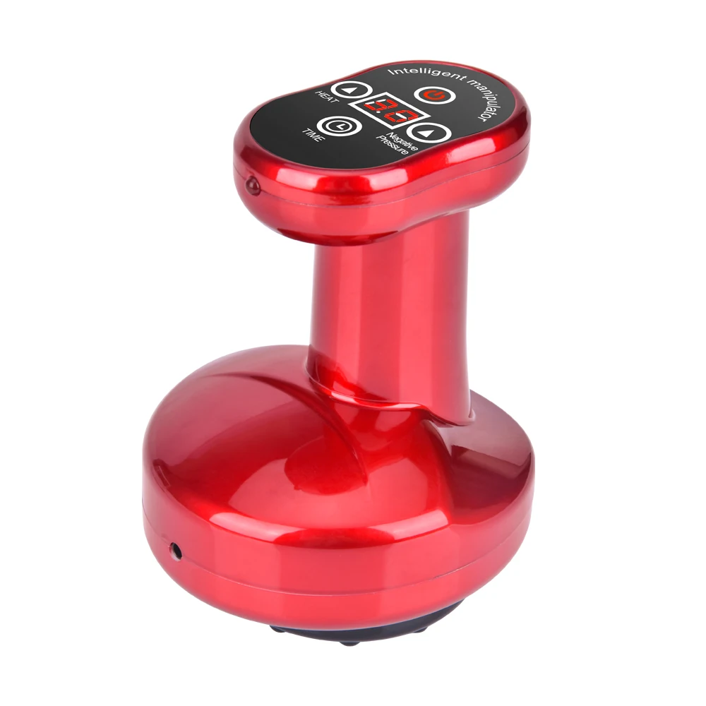 Electric Suction Cup Vacuum Massager Body Profissional Cupping Therapy Set Anti Cellulite Fat Burning Gua Sha Tools Heating Ce