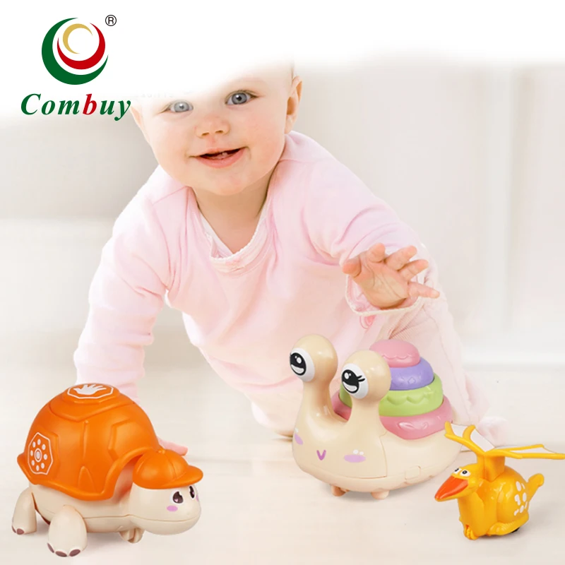 Press and run go sliding cartoon animal baby funny kids toys