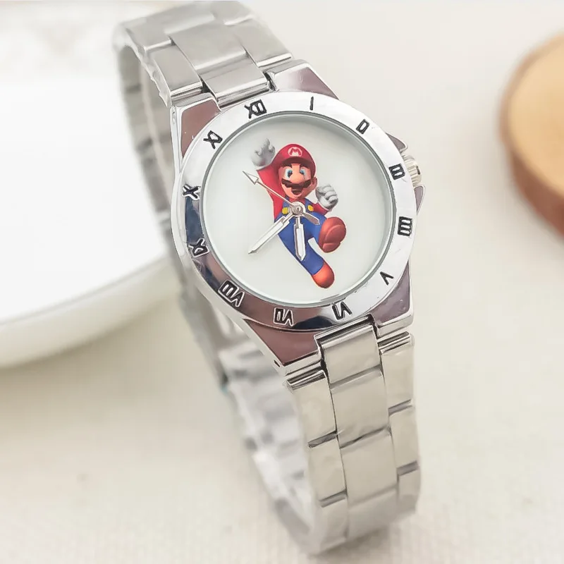 2024 Wholesale Personalized Wristwatch Stainless Steel Band LOW MOQ Custom Photo Dial Printing OEM Quartz Watch for Woman