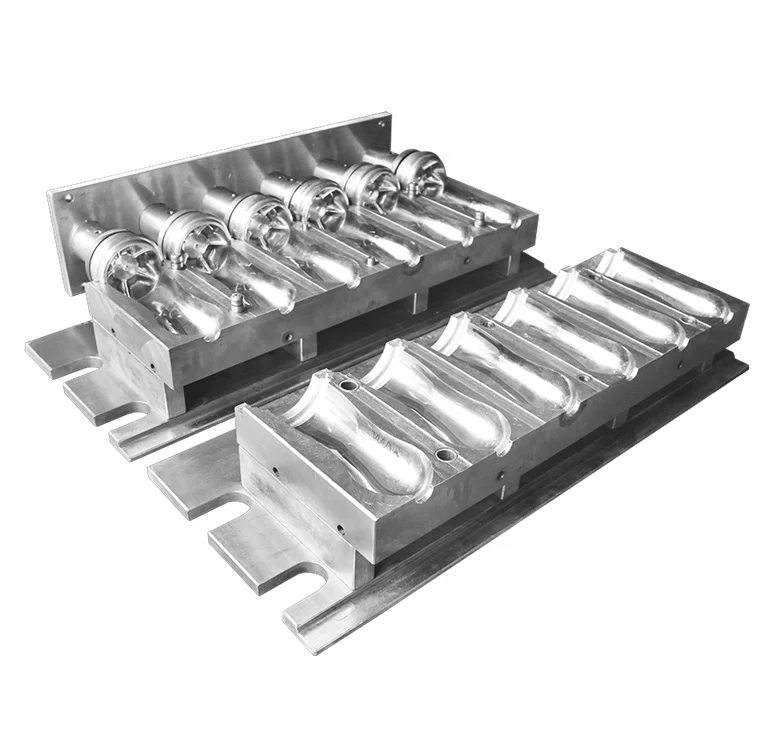 6 cavity High Speed Blowing Pet Bottle Mould For 500ml Oil Water Bottle