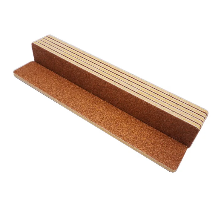 Wholesale Professional Factory Japan Abrasive Brown Square High Quality Nail Perfect Buffer File Nail Files 80/80