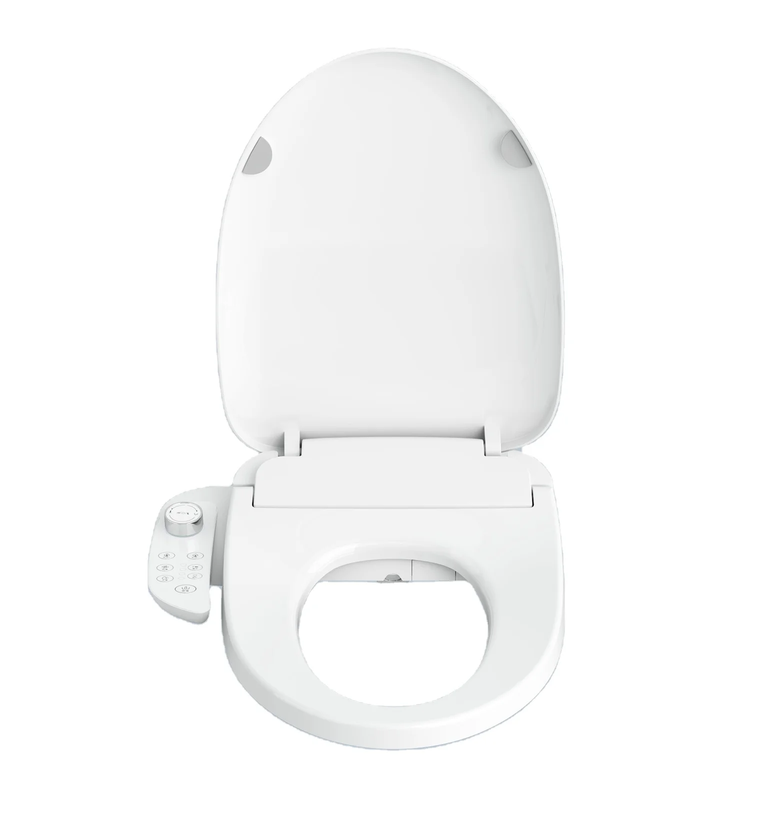 New Arrival Electronic Smart Toilet Seat Self Cleaning Heated Dryer Soft Closing V Shape Intelligent Toilet Seat
