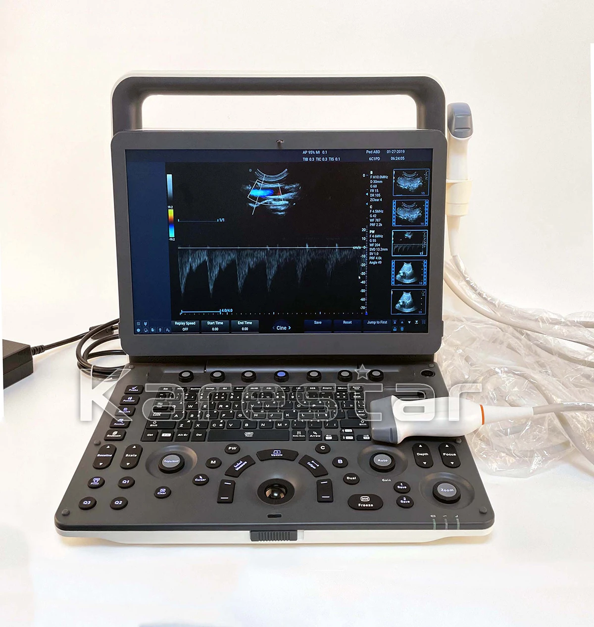 Compete E1V E2V Portable Veterinary 3D 4D Ultrasonido Color Doppler Ultrasound Machine For Sale Portable Ultrasound Color