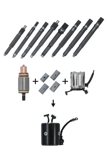 Quality guarantee armature for bosch type 1658732  IM3141 24VArmature