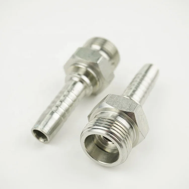 10511 Metric Male 24 Deg Cone High Series Hydraulic Hose Nipple Coupling Fitting