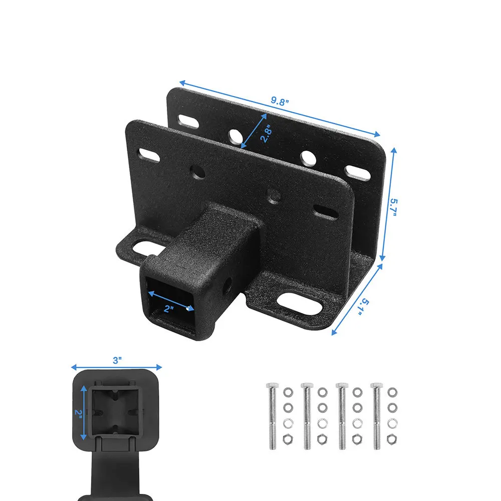 Exterior accessories rear tow trailer hitch tow receiver For Ford Bronco 2021+