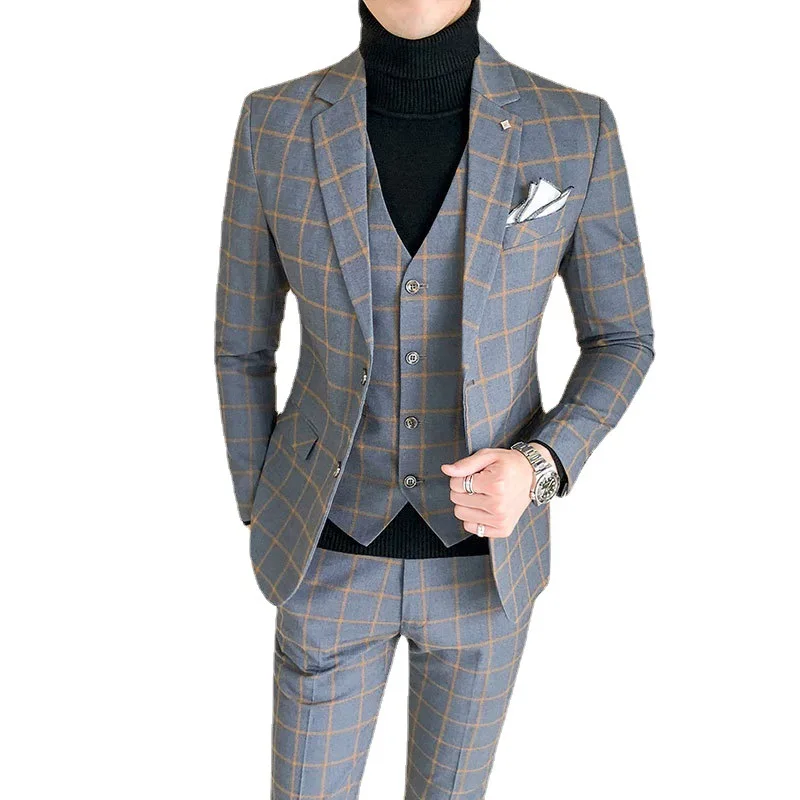 Men Coat Pant Designs Wedding Suit Latest Design Groom Wedding Clothing Bag Waterproof Mens OEM