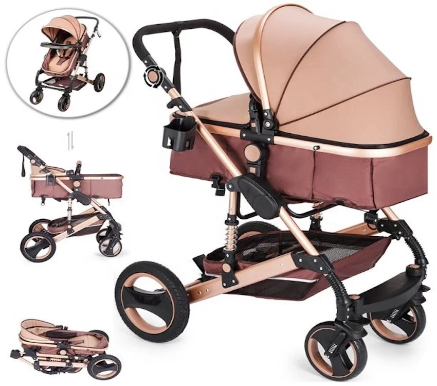 Buy Top Quality Luxury 2 in 1 Baby Stroller For Sale with best price available in the market
