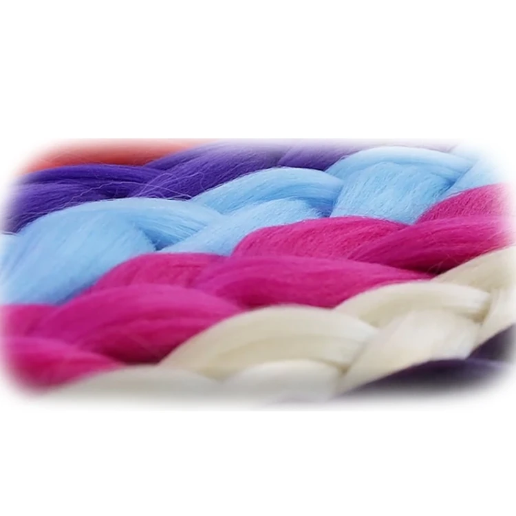 Beautiful cheap synthetic hair wigs 82 inch jumbo braid hair extensions synthetic braiding hair