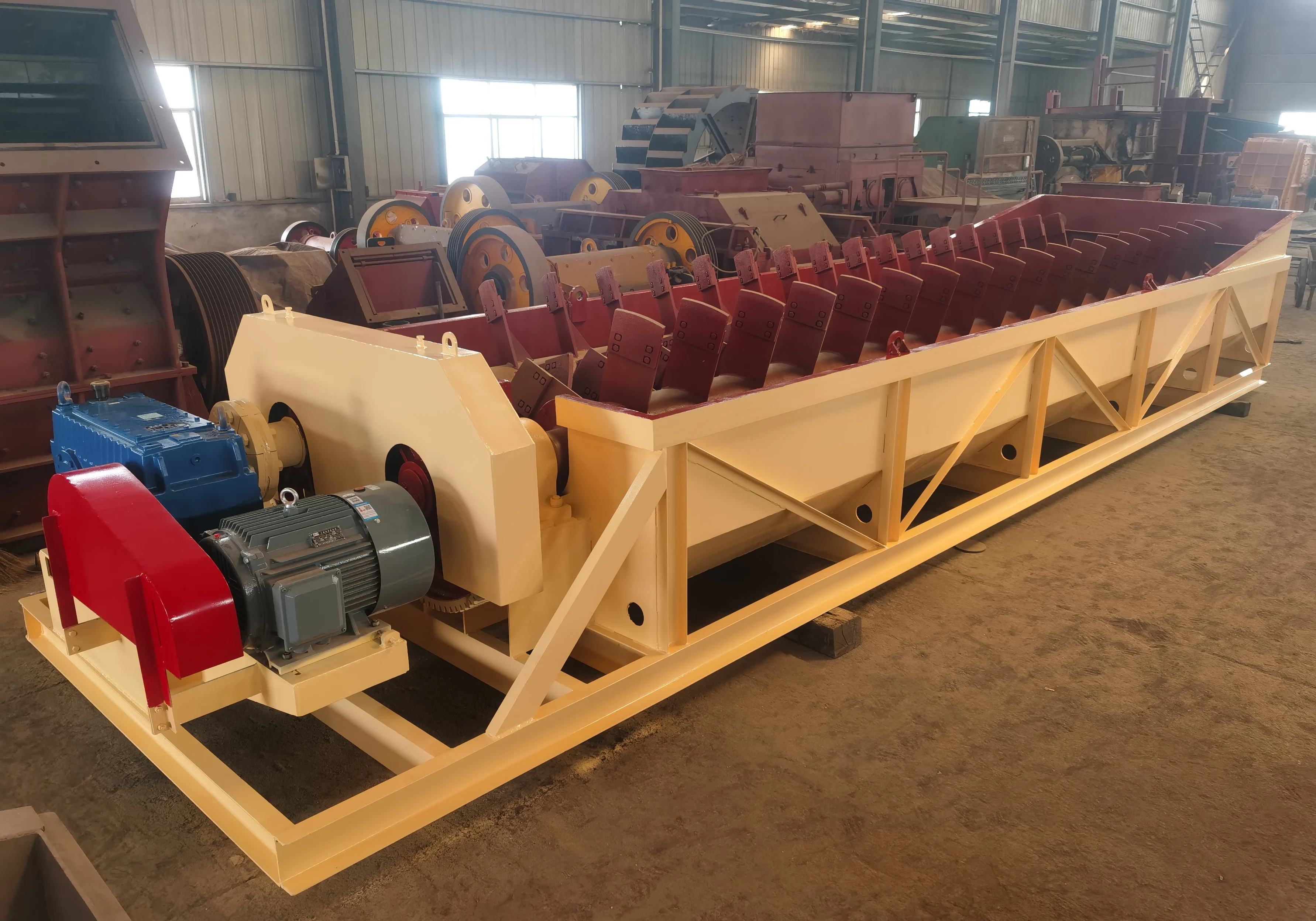 Factory Direct Sand Cleaning Equipment Quartz Silica Sand and Spiral Gravel Washer Machine Sand Washing Plant