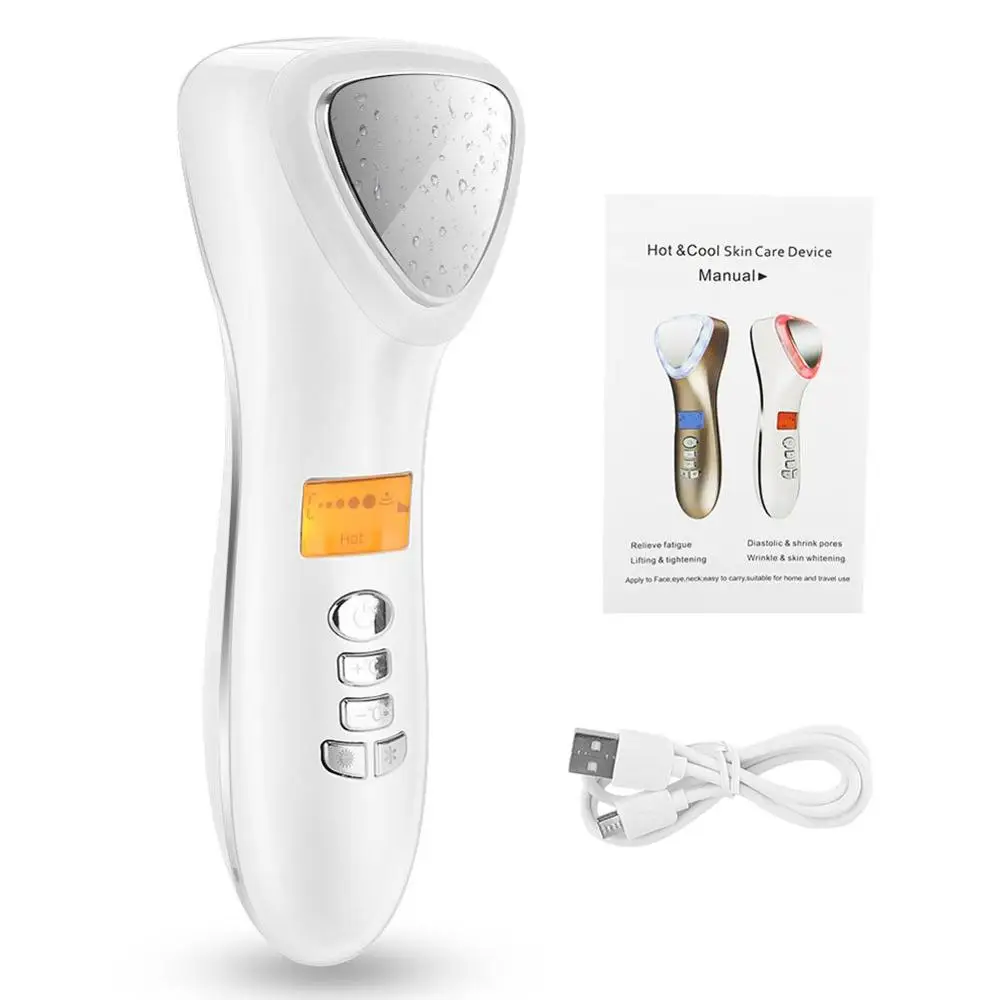 Face Ice Spot Massage Hot And Cool Beauty Machine cold therapy hammer Beauty Care Multifunction Equipment