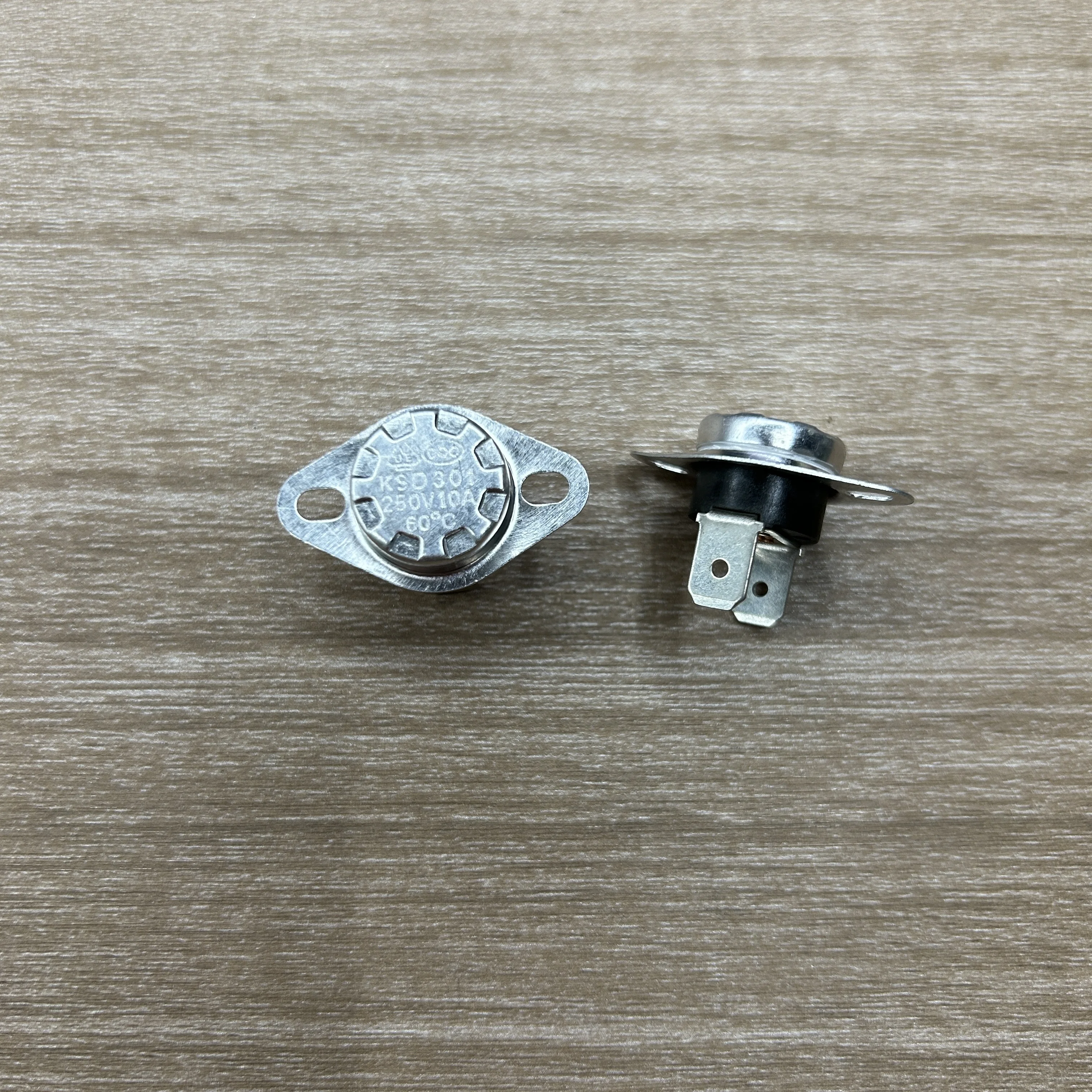 16A 125V Temperature Control Switch Bimetal Ksd301 Thermostat For Electric Water Heater