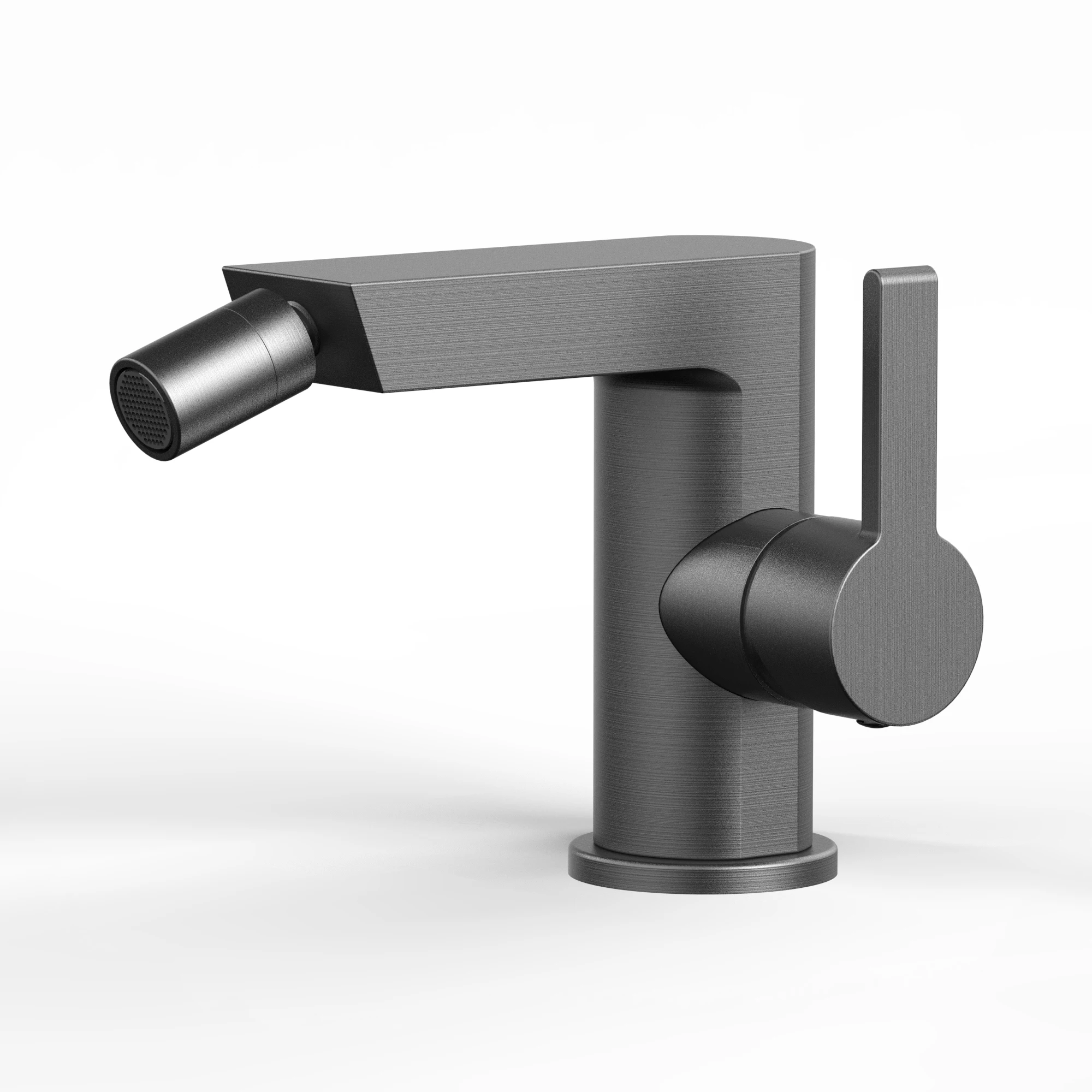 EILSA Deck Mounted Faucet Single Lever Single Hole Bidet Mixer Bathroom Solution Brass Faucet Plating Finished