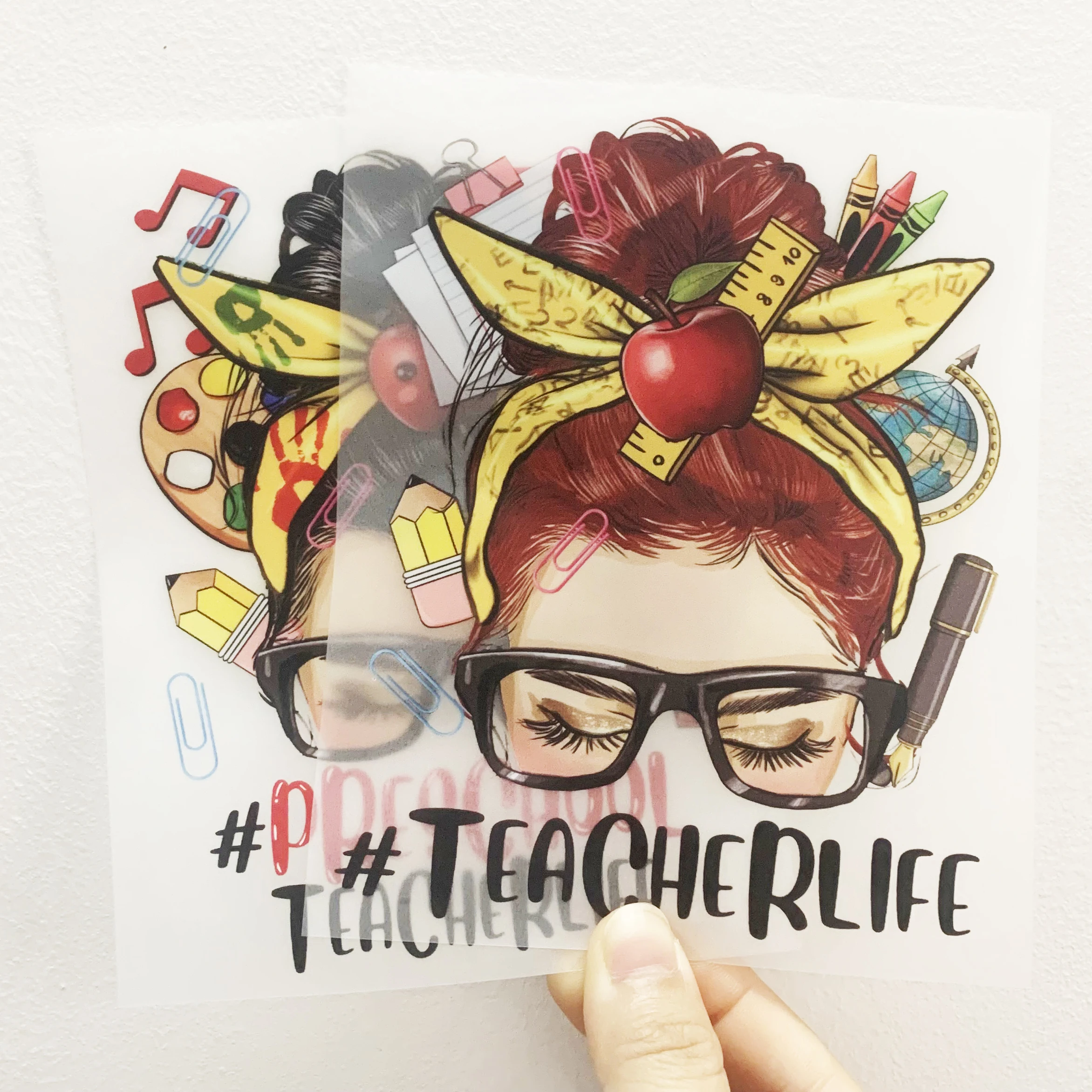 Оптовая продажа с фабрики изготовление на заказ Пластиковый Винил термонаклейка печатным рисунком логотип термотрансферы dtf для футболок