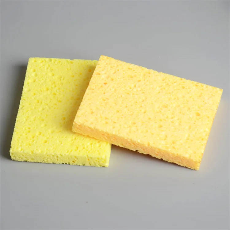 Manufacture Price Kitchen Essential Sponge Eco-Friendly Cleaning Sponge Biodegradable Cellulose Sponge Manufacturer