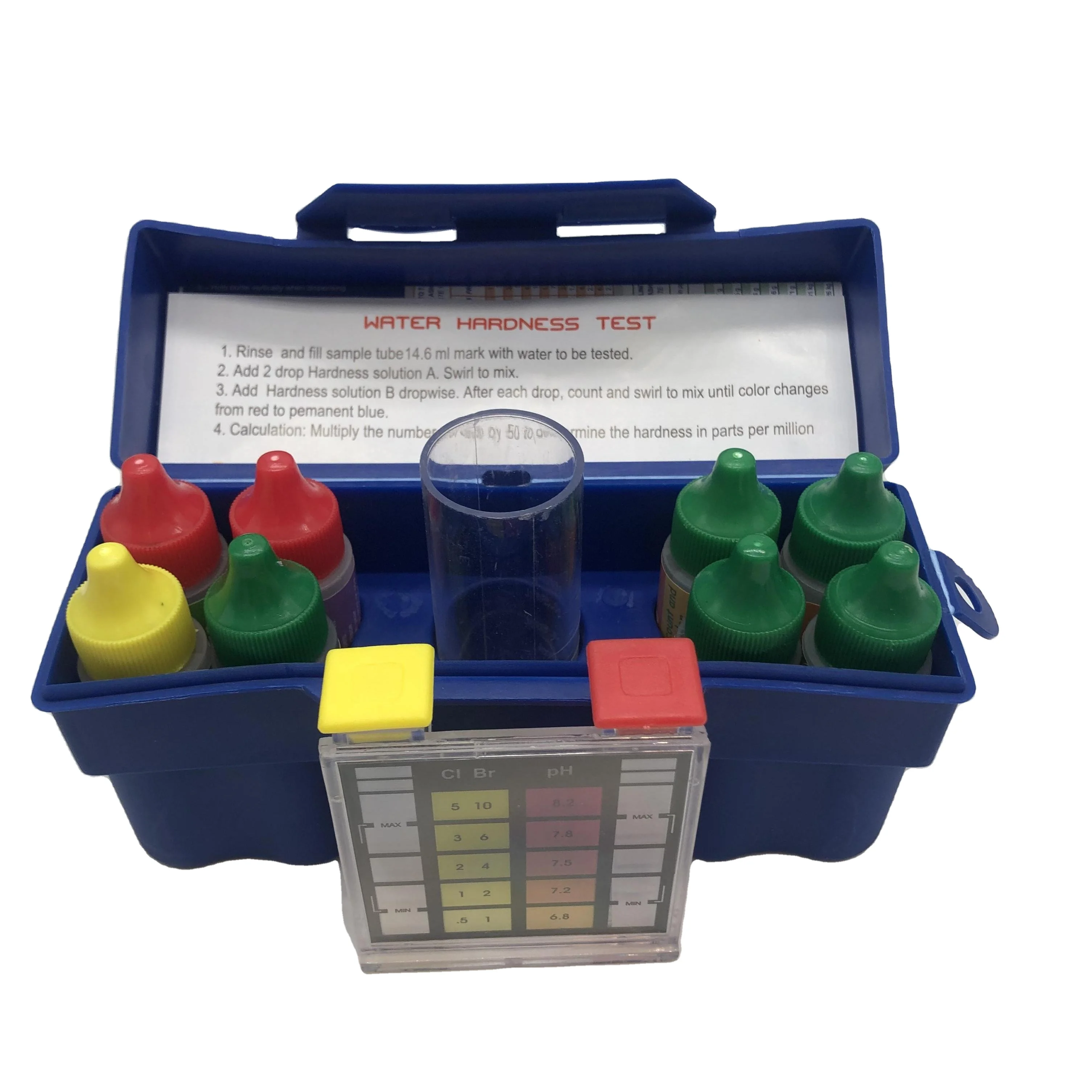 6 in 1 swimming test kit total chlorine