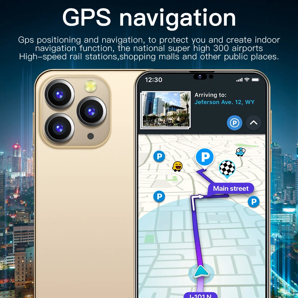 Factory Wholesale High Quality I14 Pro Max Smart Phone Mobile Phones