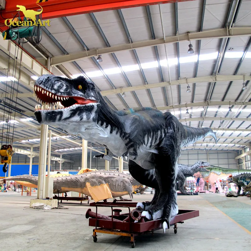 amusement life size dinosaur animatronic dino park robotic dinosaur for sale