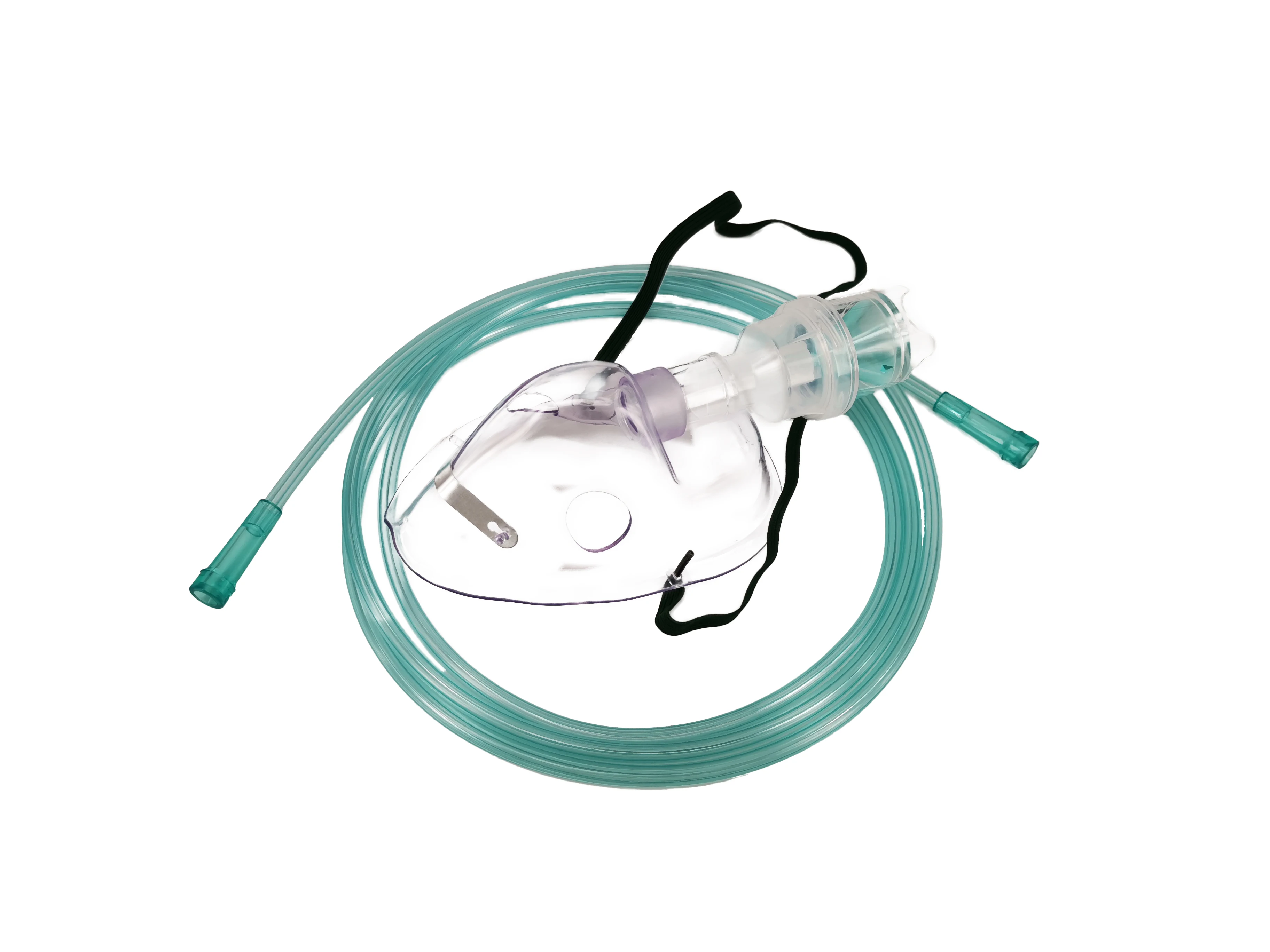 Elastic Strap Medical Oxygen Mask for Oxygen Cylinder Use Latex Free