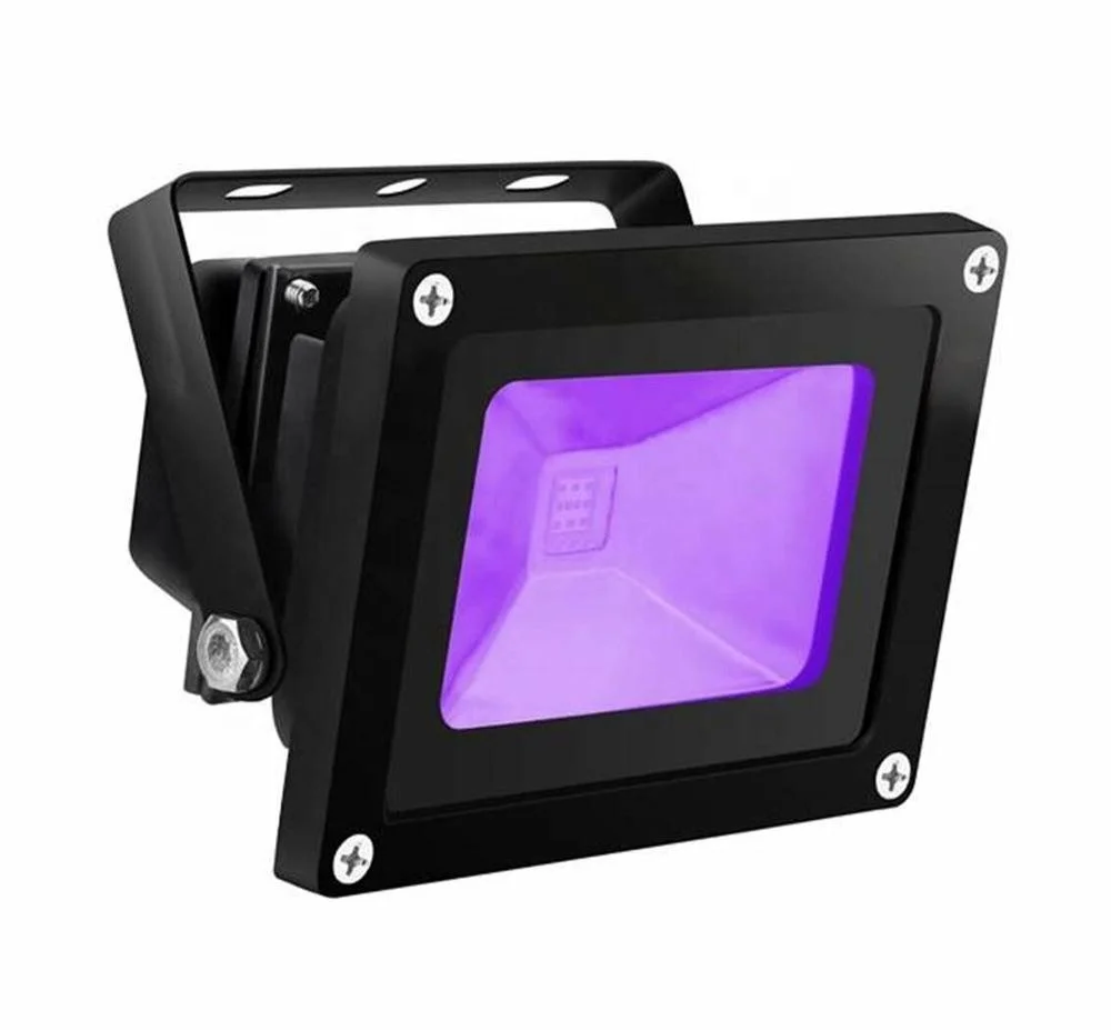 DC12V 24V 220V 110V waterproof IP65 projector lamp 10W 20W 30W 50w 100w 200w 395NM 365NM UV led floodlight outdoor flood light