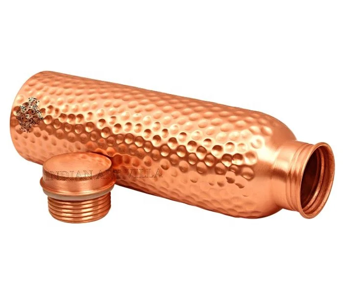 CLASSIC COPPER BOTTLE AT WHOLESALE PRICE LEAK PROOF JOINT FREE COPPER WATER BOTTLE AT WHOLESALE PRICE  AYURVEDA HEALTH BENEFITS