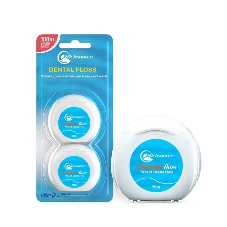 Reach Waxed Dental Floss Effective Plaque Removal Extra Wide Cleaning Surface Shred Resistance Tension Slides Smoothly PFAS Free