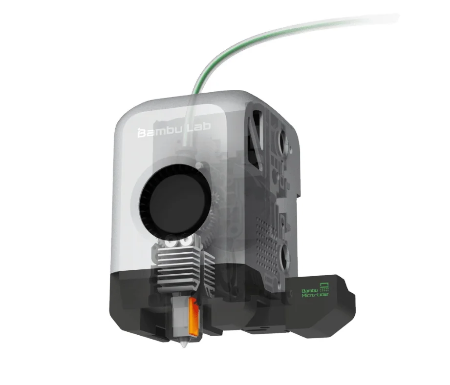 Bambu Lab Fully Automatic Leveling Large Size High Speed Multicolor Support 16 Color  X1-Carbon Combo 3D Printer