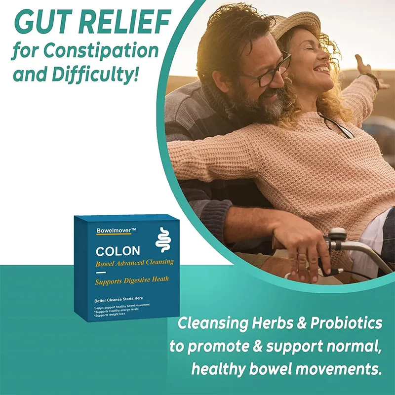 Advanced Gut Cleanse Detox for Women & Men Daily Support Constipation Relief