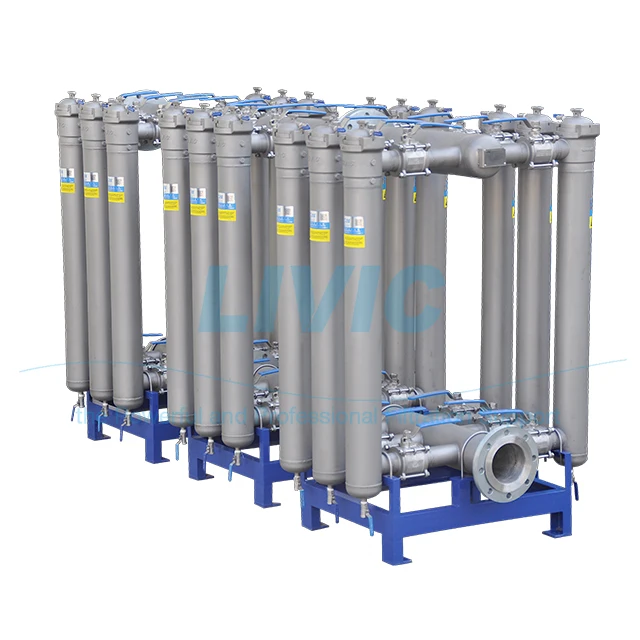 
Tubular Backwashing Filter for Fiber Filtration 