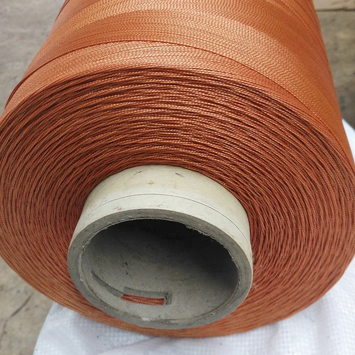 High Quality polyester dipped yarn 840D brown color from China Factory