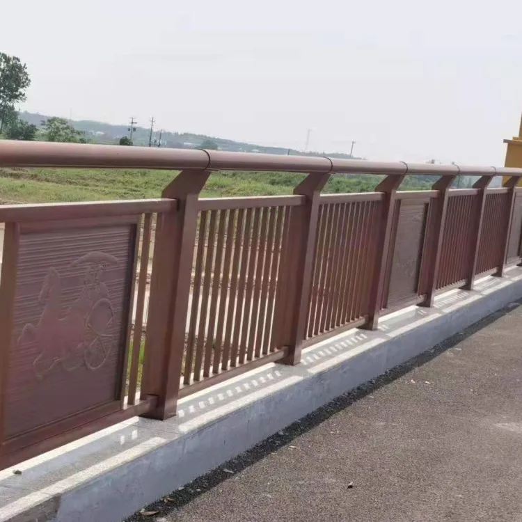 Customized bridge anti-collision guardrail river landscape guardrail bridge guardrail on both sides of viaduct