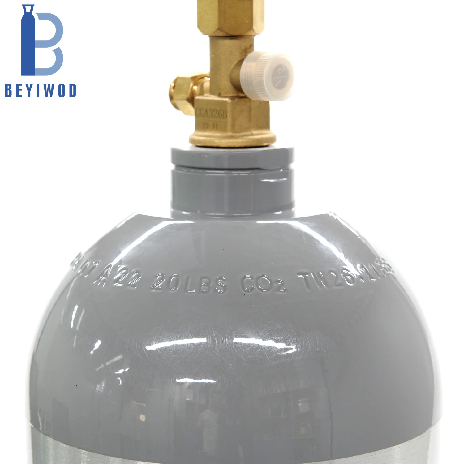 New 5lb 10lb 15lb 20lb 1800psi Aluminum Gas Cylinder With Valves