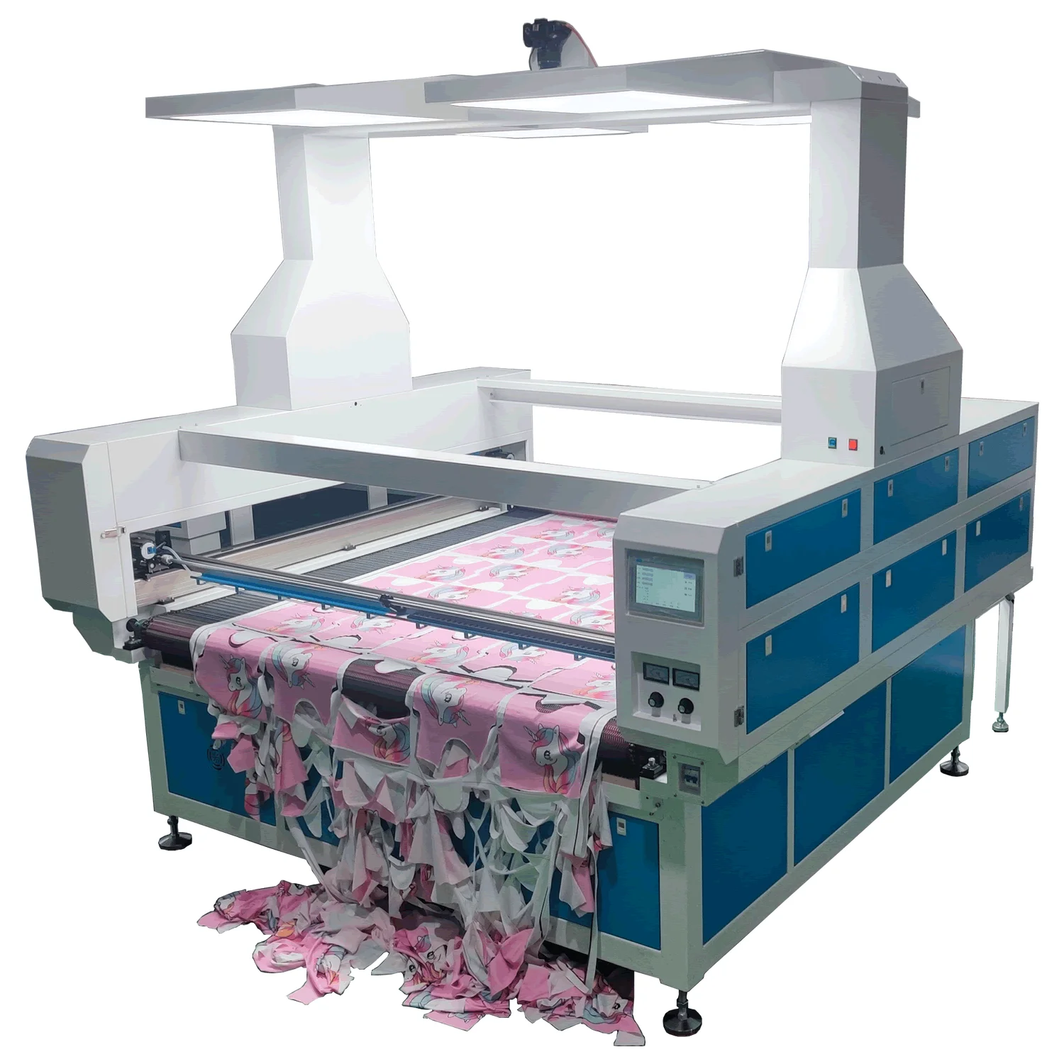 Automatic Laser Cutting Machine Laser Fabric Cutting Machine Cut Laser Lace For Sublimation Fabric