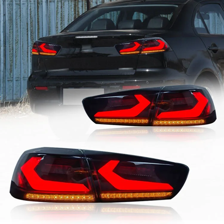 LED Modified Tail Light Rear Tail Lamp for Lancer EVO X 2008-2017 year Tail light For Mitsubishi Lancer