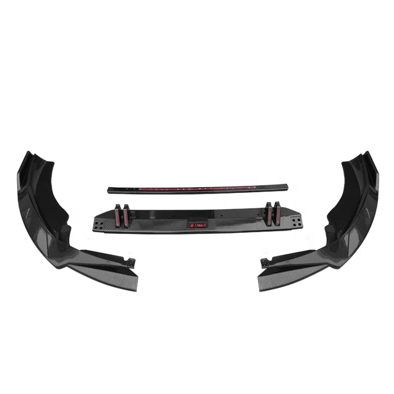 Car front lip Carbon fiber front lip front bumper with lips For Audi A4 2020 2021 2022