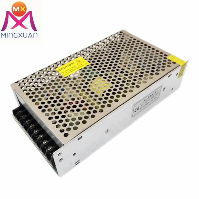 Серебряный 5V40A200W дисплей трансформатор Dc импульсный источник питания Светодиодный драйвер Водонепроницаемый