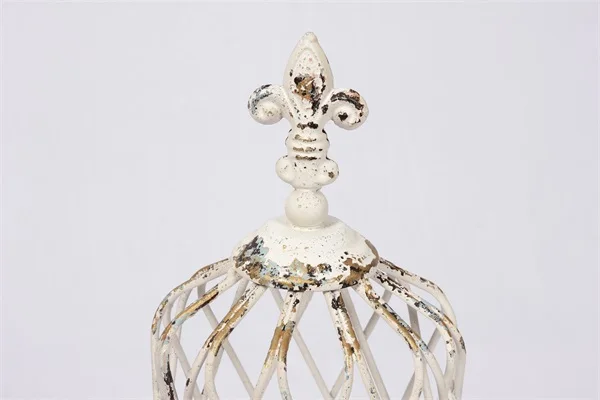 Handmade Home Decor Lanterns Candle Holder Metal Castle Candlestick Unique Moroccan Lantern Rustic Iron Outdoor Lanterns