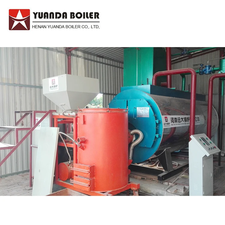 Yuanda, 0,5-20 тонн, промышленная биомасса, древесные гранулы, опилки, горелка, котел на продажу
