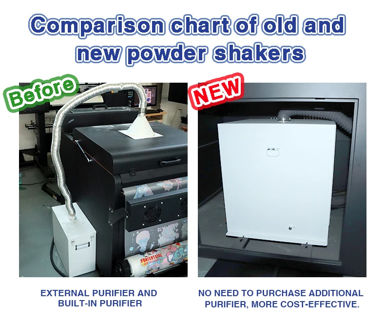 60cm dtf printer printing machine transfer dtf printer t-shirt printing machine textile fabric printing machine on clothes