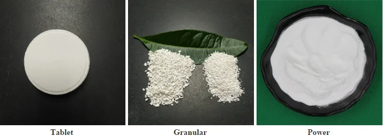 
Water Treatment Agent Trichloroisocyanuric Acid TCCA 90% Powder, Granular, Tablet 