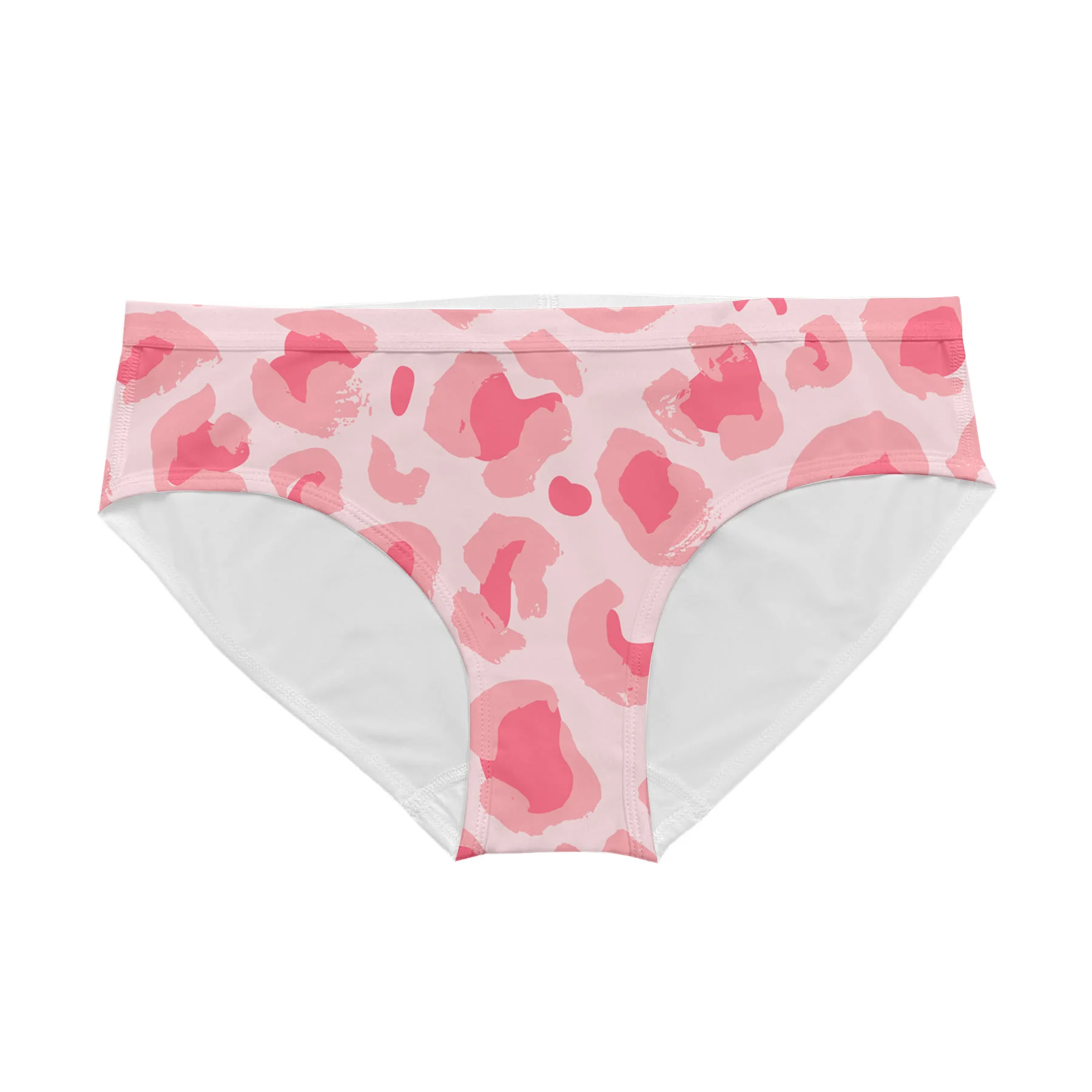 Polyester Sublimation Blanks Women Underwear White Panties Bikini Classic for Women Adults Sexy Bikini Printed Thong Bikini