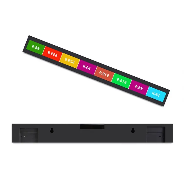 28 inch commercial display digital signage display advertising machine stretched strip shelf screen