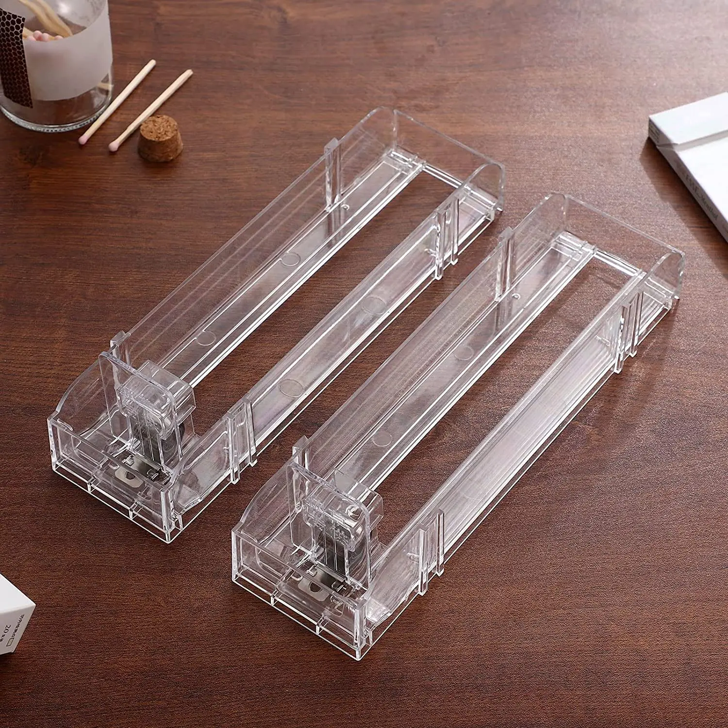 Hookei Supermarket Pusher Divider Cooler Glides Gravity Feed Roller Shelves for Beverage Shelf Roller Shelf for Drink Bottle