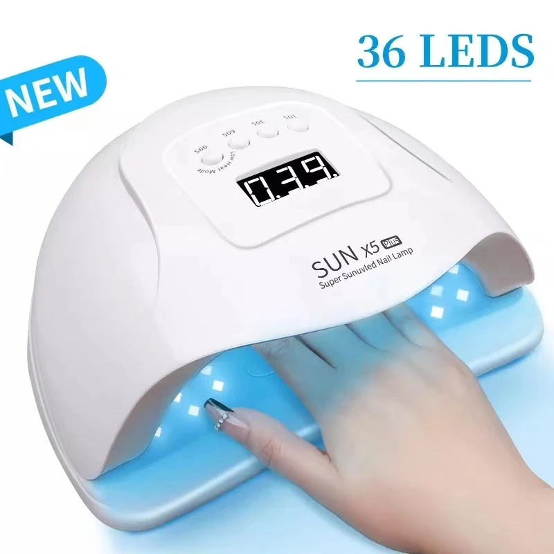 UV Gel Lamp LED Nail Light Fast Nail Dryer for Gel Polish Portable Handle Large Space Nail Art Equipment Manicure Tool